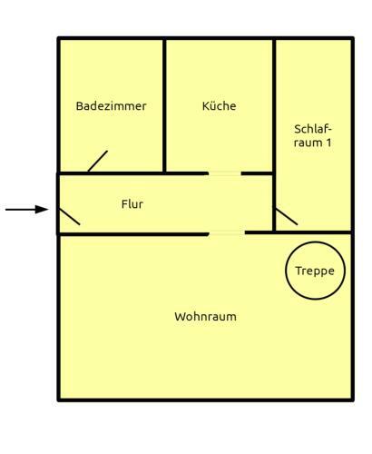 Apartamento Ferienwohnung Linke "gr�nblick"