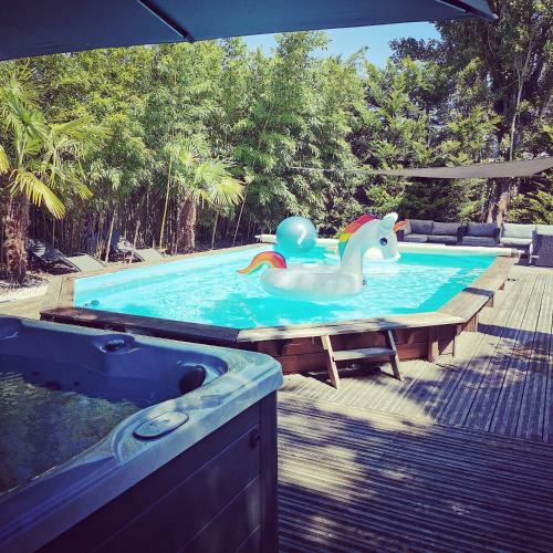 Hostal Villa Moya, Chambre Priv�e Piscine & Spa