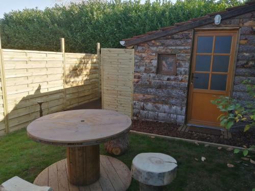 Patrice Et Chrstel Cabane En Bois