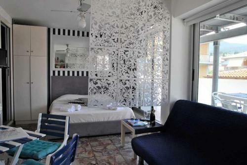 Attico Blu Monolocale Con Terrazza A 50 Mt Dal Mare