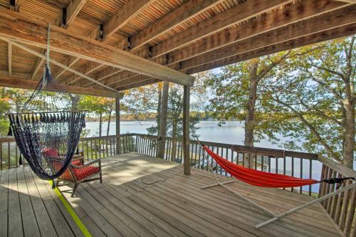 Waterfront Monticello Home Deck And Boat Dock!