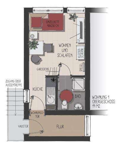 Apartamento Ferienwohnungen Legienstra�e