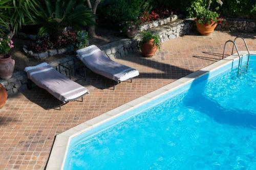 Villa Pisani Piscina Giardino Terrazzi Panoramici Su Capri