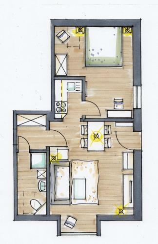 Apartamento Hof Wittensee, Morgenrot