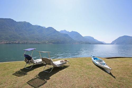 Apartamento Studio A Lago, Private Beach And Parking