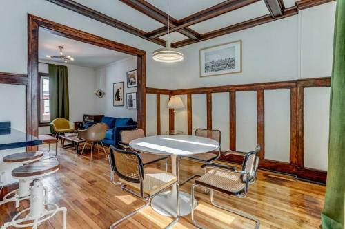Luxe Mid-century Styled Historic Townhouse #1
