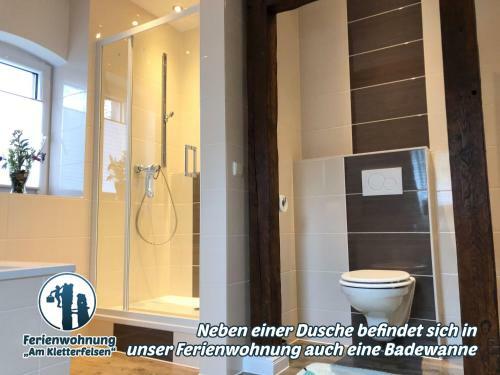 Apartamento Ferienwohnung "am Kletterfelsen"