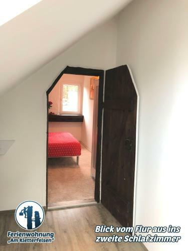 Apartamento Ferienwohnung "am Kletterfelsen"