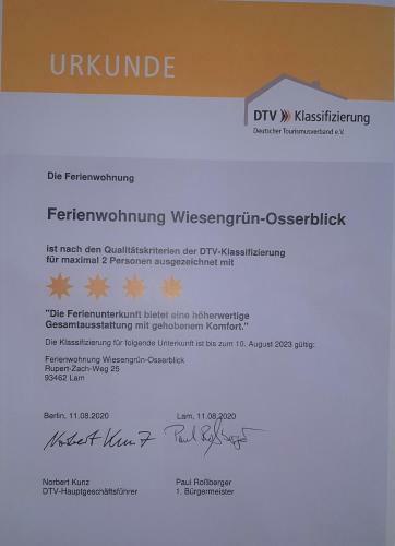 Apartamento Wohnung Wiesengr�n - Osserblick