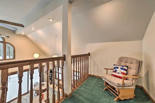Inviting Lake Vue Lodge Home With Fire Pit And Deck
