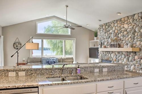 Picturesque Lakefront Retreat With Fire Pit!