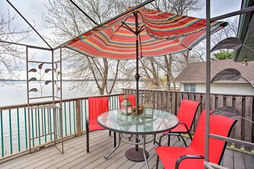 Spacious House With Deck And Yard On Lake Francis!