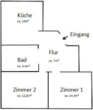 Apartamento Ferienwohnung Fritzke