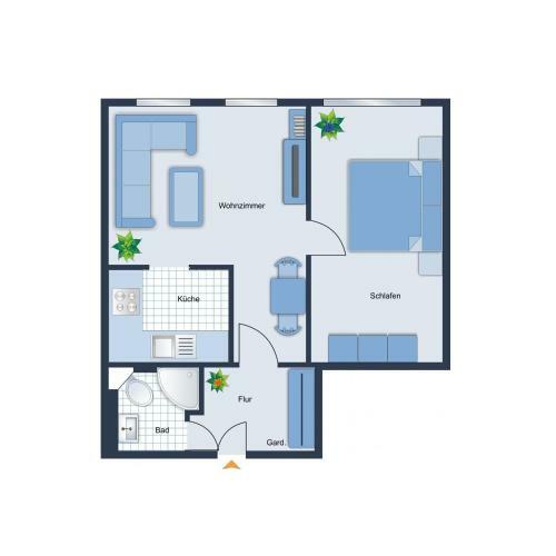 Apartamento Le-citywohnung-ii