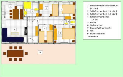 Apartamento Ferienhausvermietung Liane Zemlin