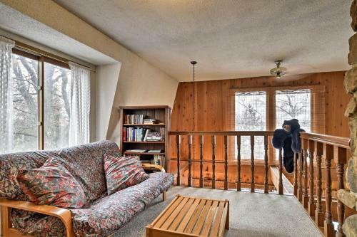 Lake-view Kimball Cabin With 10 Acres And Private Beach