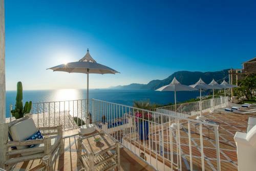 Luxury Villa Malika - Great View On Capri&positano