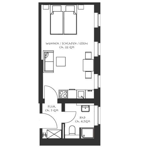 Apartamento Fewo 2 Markranst�dt
