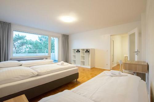 Large And Sunny Apartments With Balcony