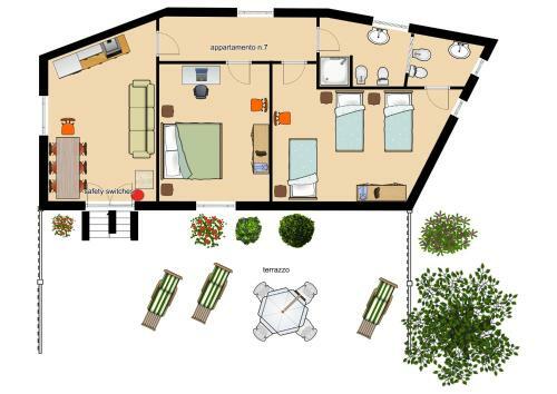 Apartamento Residence Villa Rosa
