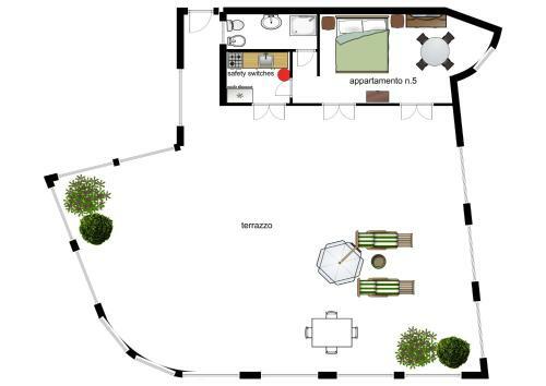 Apartamento Residence Villa Rosa