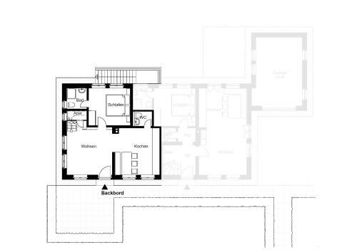 Friesenhaush�lfte Backbord