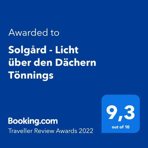 Apartamento Solg�rd - Licht �ber Den D�chern T�nnings