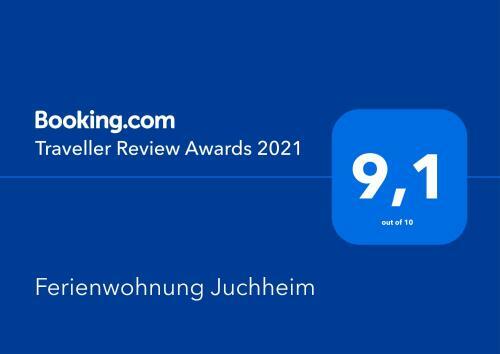 Apartamento Ferienwohnung Juchheim