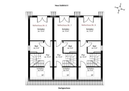 Haus S�dblick Ii, Ferien Reihenhaus Wohnung Nr 7