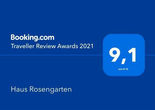 Apartamento Haus Rosengarten