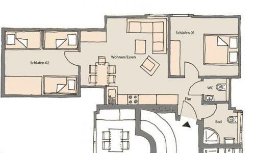 Apartamento Meeresrauschen-landhaus-tadsen