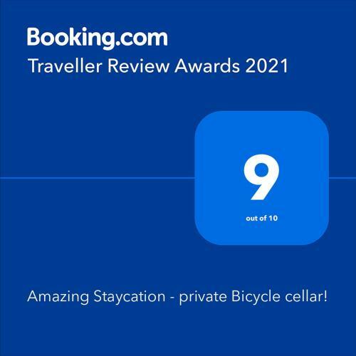 Apartamento Amazing Staycation - Private Bicycle Cellar!