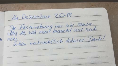 Ferienwohnung Ausblick