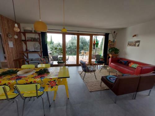 Maison Ossature Bois Avec Terrasse Suspendue