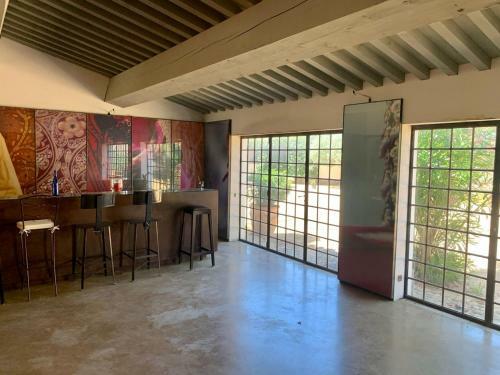 Mas Des B�casses Patio Jacuzzi