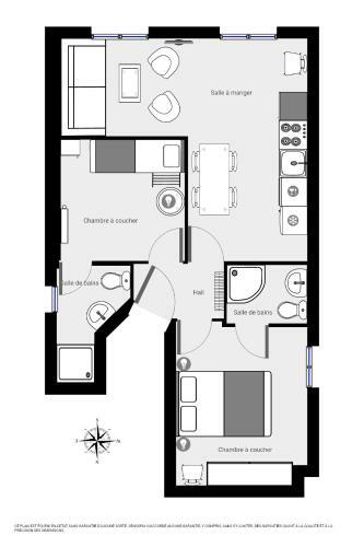 Apartamento Les Suites de L'alvertonne