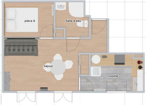 Apartamento R�sidence Des Jardins