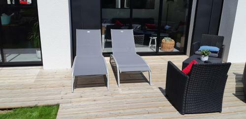 Cote Mer Cheminee 400 M de La Plage 4 V�los