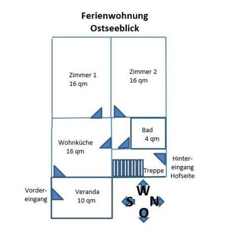 Apartamento Ferienwohnung Ostseeblick