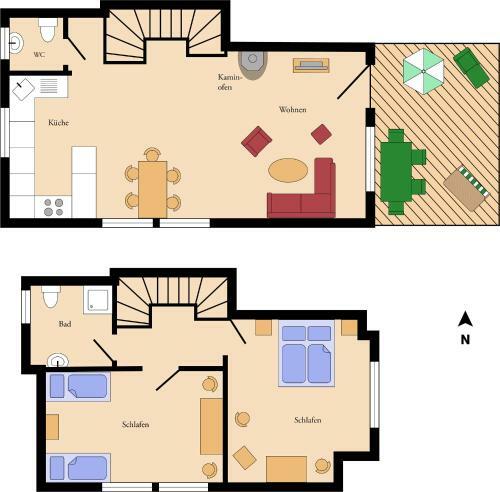 Apartamento Ferienhof Nina Weilandt
