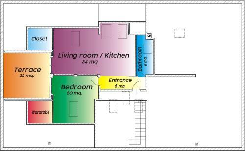Apartamento Loft 29 Mansardato Con Ampio Terrazzo