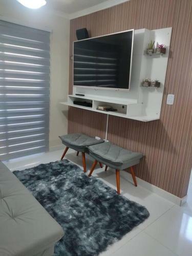 Apto Lindo-piscina, Sauna, Churrasqueira E 2 Vagas