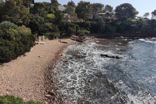 Villa Pieds Dans L'eau Vue Mer Dans Domaine Prive