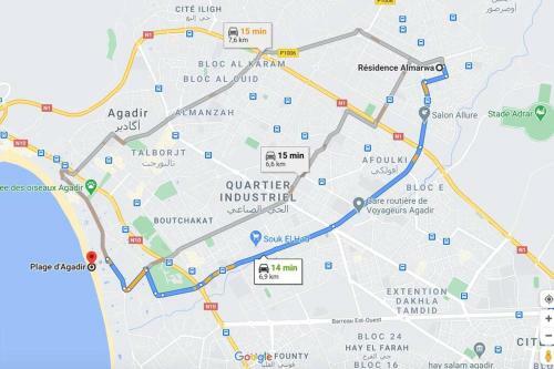 Apartamento Agadir Appartement Comfy & Cosy