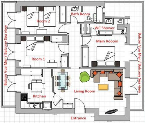 Alcasar Beach 3 Rooms Apartment