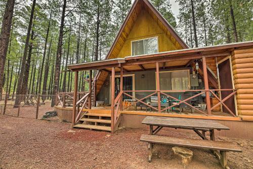 Warm A-frame Cabin With Pet-friendly Amenities