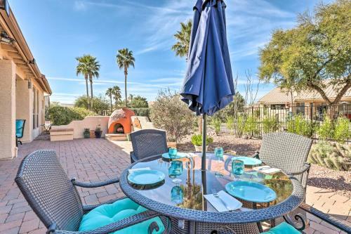 Sun-lit Casa In 55 And Community With Bbq And Patio!