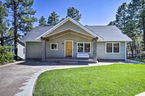 Idyllic Show Low Hideaway With Bbq And Fire Pit!