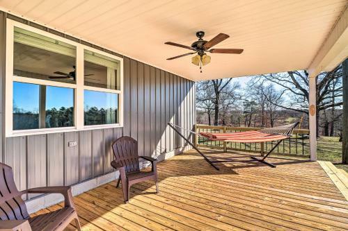 Greers Ferry Retreat With Deck And Stocked Pond!