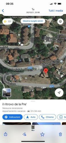 Apartamento Il Ritrovo de La Pre